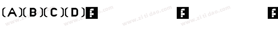 Limited Rounded字体转换
